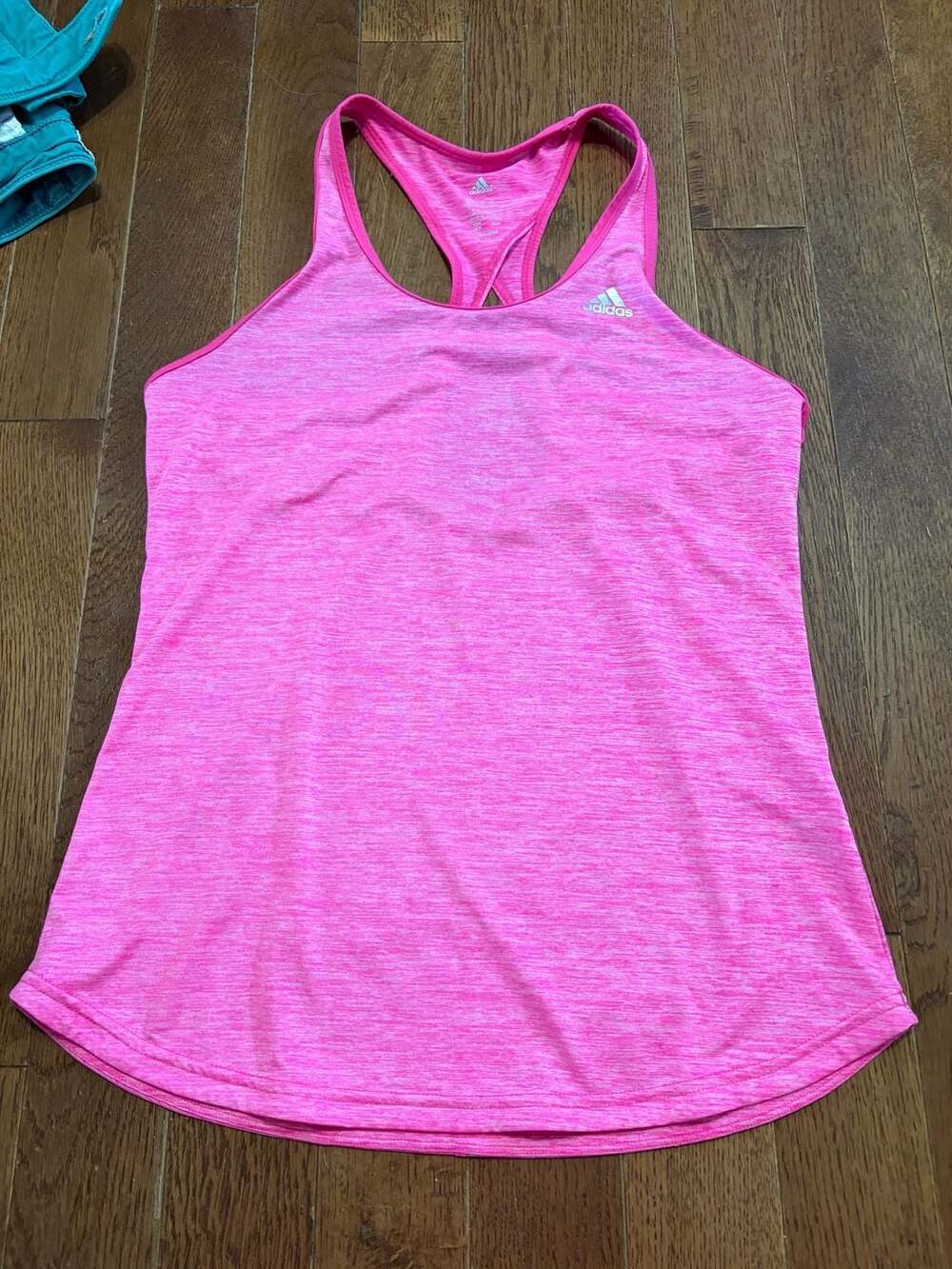 Adidas Climalite Racerback Tank Top Size M Pink Workout